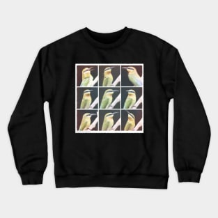 Nine Bee Eaters Crewneck Sweatshirt